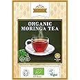Ausha Organic Moringa Leaf Tea - 40 Tea Bags - Caffeine Free - UK Certified Organic by Soil Association - Oleifera Leaf