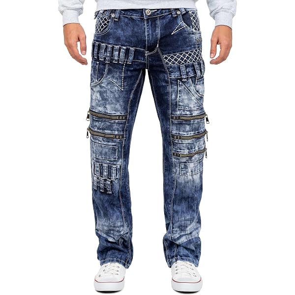 Mens Kosmo Lupo Blue Jeans KM130 – Survival Streetwear