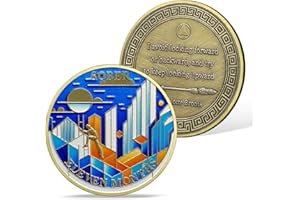 ‎ATSKNSK AtSKnSK 11 Monate Nüchternheits Münze 1-12 Monate Nüchternheits Münze Reborn Sober HA NA AA Genesungssüchtige Chips Medaillons Narkotika Alkoholiker Anonyme Geschenke für Männer Damen (11 Monat)