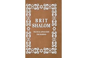 BRIT SHALOM by RABBI OURY CHERKI: Practical Application for NOAHIDES