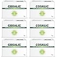 Cosalic Coal Tar Soap Gentle Body & Face Cleansing Soap with Goodness of Essential oil, Bergamot Tea Tree Jojoba Chamomile & Aloe Vera oil - 75gm (pack of 6)