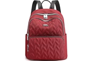 KESUDE Fashion Backpack for Womens Ladies, Rucksack Bags Women Lightweight Nylon School Backpack Shoulder Bag Daily Daypack for Women, Ladies & Girls Trip Work Shopping