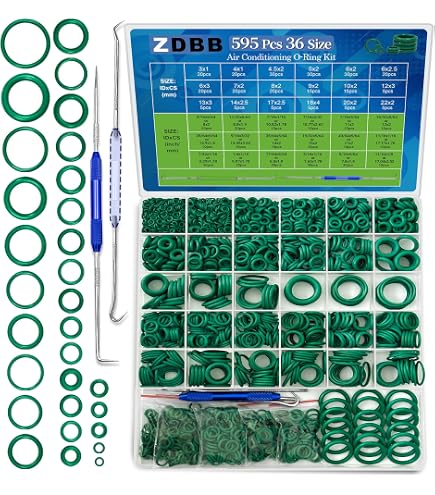Uxcell 25-Pack Nitrile Rubber O-Rings, 9.5mm OD X 6.5mm ID X 1.5mm Width, 70A Hardness - View #11