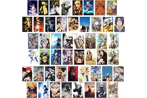 ZPPLD Anime Collage de Pared,Wall Collage Kit,Genshin Impact Collage de 50 Fotos Pared,Anime Poster Decoración de Habitación Dormitorio Aesthetic Wall Posters