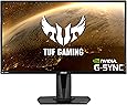 ASUS TUF Gaming VG27AQ HDR Gaming Monitor – 27 inch WQHD (2560x1440), IPS, 155Hz*, ELMB Sync™, G-SYNC Compatible, Adaptive-sync, 1ms (MPRT), HDR10