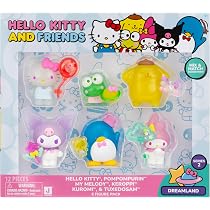 COMANSI Set of 4 figures Hello Kitty and Friends (6cm) : Amazon.nl