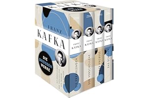 Franz Kafka, Die großen Werke (Die Erzählungen - Der Verschollene - Der Prozess - Das Schloss) (4 Bände im Schuber)