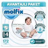 Molfix Premium Advantageous Package Size 4 172 Pieces