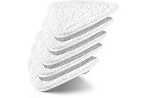 viopura Dampfreiniger Steam Ersatzbezug 5er Set - für vileda Dampfreiniger Ersatzbezüge - feine Mikrofasern - für vileda Steam Ersatzbezug - langlebig und perfekte Passform - waschmaschinengeeignet