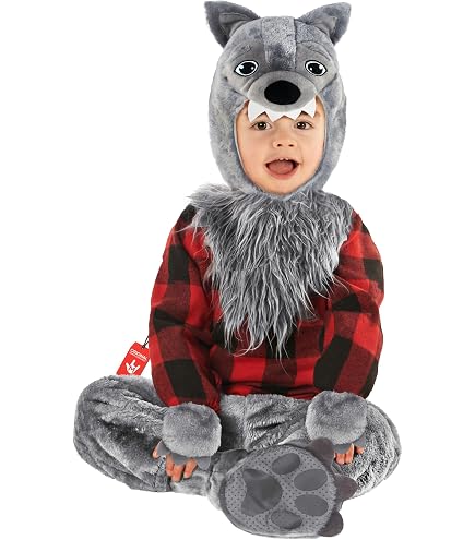 Rubies Costume ufficiale da scheletro lupo mannaro per bambini