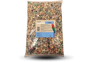 BONAREA BonÀrea - Mixturas para Loros - Comida Completa para Loros - Mixtura de Semillas Enriquecida con Vitamina - Rico en Proteínas y Fibras - Fabricado en España - 3 Kg