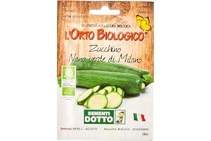 WOOTONG Sdd O.Bio_Zucchino Nano Verde Milano Seme, 0.02x15.5x10.8 cm