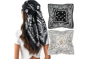 vimate Kopftuch für Frauen-35“ Quadrat Seide Gefühl Satin Schal Seidentuch für Haar Wrapping und Schlafen in der Nacht.