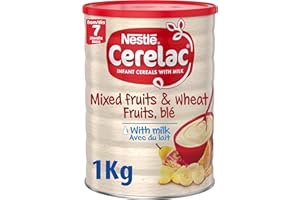 Nestle Cerelac Infant Cereal, Mixed Fruits & Wheat with Milk 1kg (35.27oz)