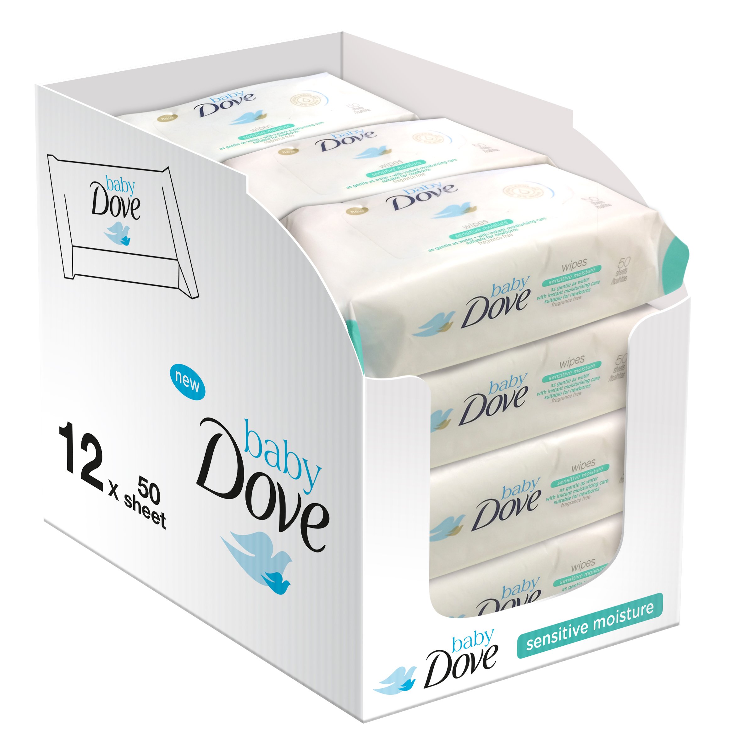 dove wipes baby