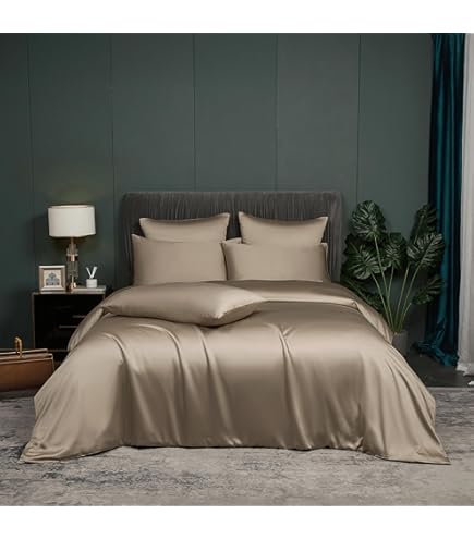Emma Satijn Dekbedovertrek 240x220 cm Beige Bloemboom&Beige