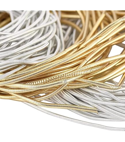 Französischer Metalldraht – 3,80 M Edelstahldraht In Dunkelgrau, Perfekt Für Schmuck & Sticken