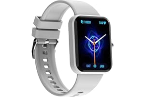 FINDTIME Smartwatch Women's Phone Function with Microphone and Speaker, 1.83 Inch Touch Screen, Photo Background, 30 Sports Modes, Smart Watch with WhatsApp Function, Calling, Running Watch, Pedometer Watches,