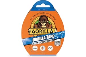 Gorilla 3044020 Tape All Weather Extreme Black 48mm x 11m