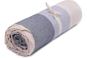 HomeLife Telo Copridivano Cotone (160X280) Made in Italy, Elegante Versatile - Telo Copritutto Cotone Multiuso perfetto come Telo Arredo Divano Copriletto Singolo Estivo Leggero Beige