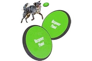 Maxpower Planet Dog Frisbee 2 Pack - Dog Frisbee Soft to Catch - Floating Frisbee for Dogs - Lightweight Flying Frisbee Dog Toy - Easy to Spot Disc Dog Frisbees Puppy Toys, Small to Large- 10-inch