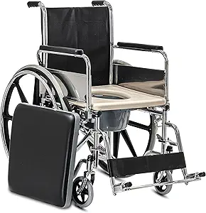 KosmoCare Pride Plus Premium Imported Commode Cum Wheelchair