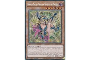 ALIN-DE004 - Dunkles Magier-Mädchen Lehrling des Magiers - Secret Rare - Deutsch - 1. Auflage - Alliance Insight -mit LMS Trading Fieldcenter-Karte Yugioh