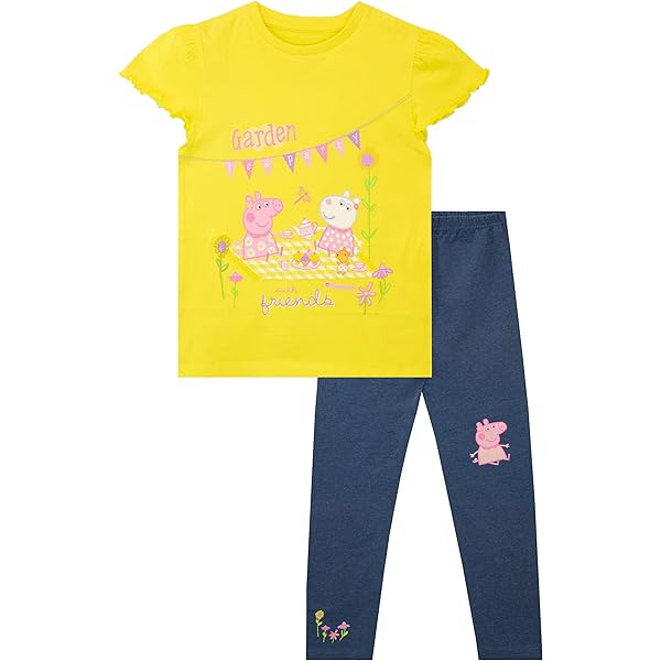 Cardigan Peppa Pig Fille - Laine Tricotée Corail Avec Broderies Fées Et Pompons