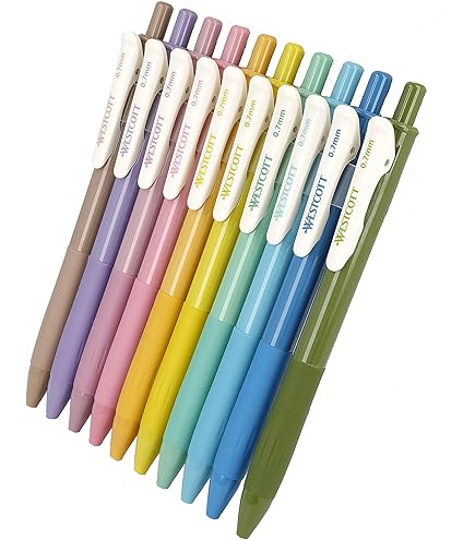Minago Penna Gel Mini 20 Penne Colorate Glitter