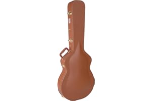Kinsman CSA535 - Estuche para guitarra acústica, color marrón