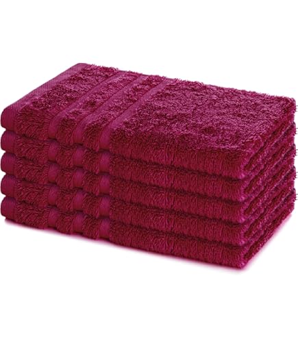 Aquanova Rio handdoek set van 4 - 500 gr/m2 • Lichtroze • de Bijenkorf