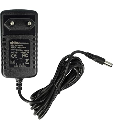 TOP CHARGEUR ® Adattatore Caricatore Caricabatteria Alimentatore 9V Per Tastiera Casio CTK-450 CTK-480 CTK-431 - Foto 5