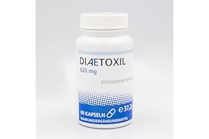 DIAETOXIL - Nahrungsergänzung mit Mineralstoffen zur Gewichtsverlust. 60 Kapseln.