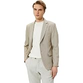Blazer Ceket Slim Fit Cep Detaylı D&uuml;ğmeli