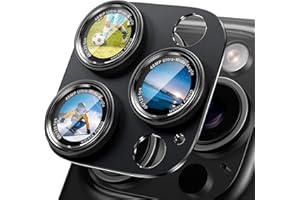 CACOE für iPhone 14 Pro/14 Pro Max/16 Pro/16 Pro Max Kameraschutz, Anti-Kratz Kameraschutz Objektiv Schutzfolie, Schutzglas für Kamera Schutz Linsenschutz