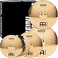 Classics Custom Bonus Cymbal Box Set Pack, Brilliant — MADE IN GERMANY — Great for Rock, Metal and Fusion, 2-YEAR WARRANTY