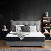 Olee Sleep EOS Hafızalı K&ouml;p&uuml;k Yatak, 25 cm Kalınlık, &Ccedil;ift Kişilik, Jel İnf&uuml;zl&uuml;, Orta Sertlik, Beyaz-Gri, CertiPUR-US Sertifik