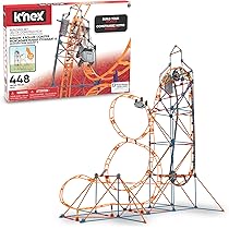 K'Nex 80216 Amazin' 8 Coaster, Colourful Construction Set for Boys