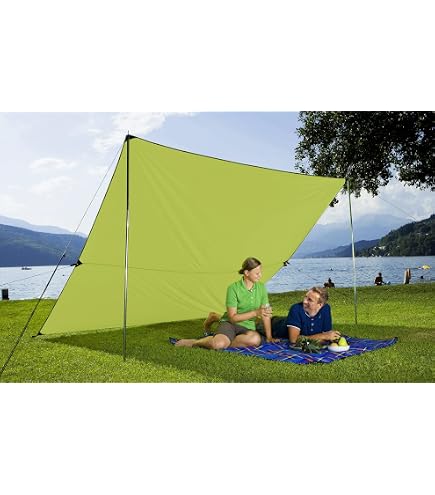 Jack Wolfskin Sonnensegel Moonshadow, Sahara, One size, 35110-5122 Sport & Freizeit