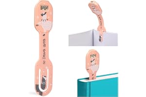 GIFTS FOR READERS & WRITERS Lampe de Lecture Rechargeable Flexilight | Lampe et Marque-Page 2 en 1 | Lampe LED à Clip | Torche de Lecture Adultes et Enfants | Lire | Cadeau Lecteurs
