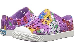 Native Shoes, Jefferson, Kids Shoe, Pigeon Grey/Shell White, 3 M US Little Kid