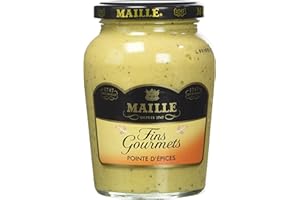 Maille Fins Gourmets Specialite Moutarde Pointe d'Epices 340g - Lot de 4