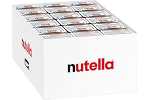 Nutella Hazelnut Chocolate Spread Single Serve Mini Cups, Unique Recipe for a Smooth Texture and an Unmistakable Taste, Pack of 120 x 15g