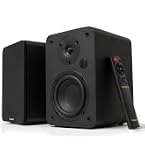 Diffusori Attivi LONPOO LP-42M 100W RMS Bluetooth - Casse Da Scaffale Con Telecomando
