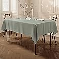 Home Direct Extra Large Rectangular Fabric Tablecloth Table Cover 150x300cm 59"x118" Sage Green