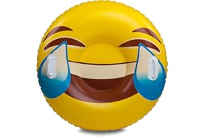 BIGMOUTH INC Big Mouth Toys BMST-TE Big Mouth Snow Tube Emoji, Multicolor
