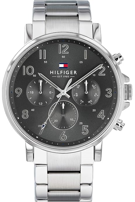 Tommy Hilfiger Multi Zifferblatt Quarz Uhr für Herren mit 