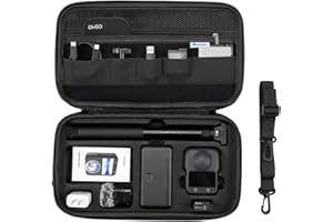 SKYREAT Funda de transporte para OSMO 360, compatible con palo selfie invisible de acción, bolsa de hombro portátil de viaje para DJI Omso 360 Adventure Combo Accesorios