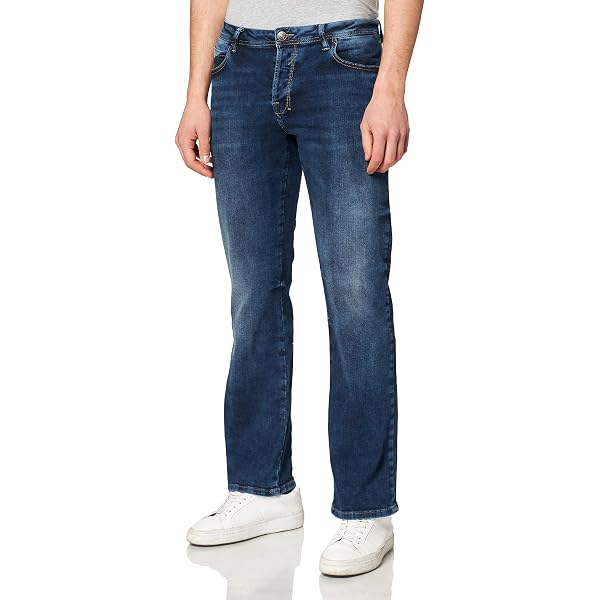 LTB Herren Hollywood Z Jeans – Straight Fit Denimhose In Blau