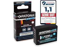 PATONA Platinum NP-W126s Akku 1140mAh Ersatzakku kompatibel mit Fuji Fujifilm XM5 X100F X100V X100VI XA1 XA2 XA3 XA5 XS10 XT3 XT20 XT30 II XT5 XT50 X-M5 X-S10 X-T3 X-T50 NP W126s NPW126s NP-W126